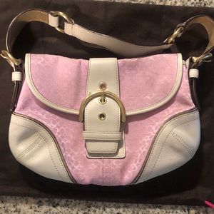 Coach monogram purse